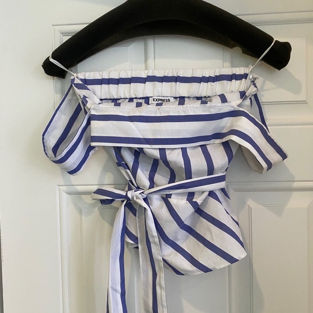 Off the shoulder top from Express